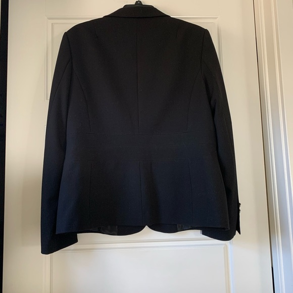 Karl Lagerfeld Black Blazer with Silver Accents - Picture 2 of 5